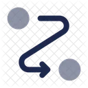 Routing Daten Navigation Symbol