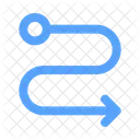 Routing Daten Navigation Symbol