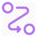 Routing Daten Navigation Symbol