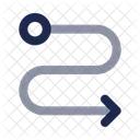 Routing Daten Navigation Symbol