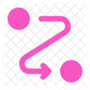 Routing Daten Navigation Symbol
