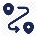 Routing Daten Navigation Symbol