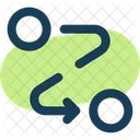 Routing Daten Navigation Symbol