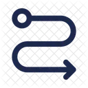 Routing Daten Navigation Symbol