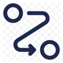 Routing Daten Navigation Symbol