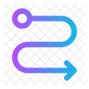 Routing Daten Navigation Symbol