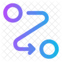 Routing Daten Navigation Symbol