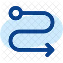 Routenplanung Symbol