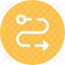 Routing Daten Navigation Symbol