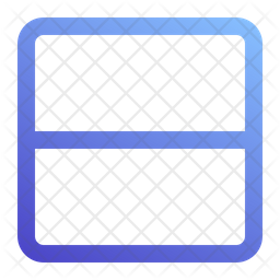 Row Icon - Download in Gradient Style
