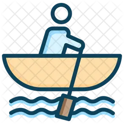 Row Boat  Icon