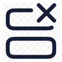 Delete Remove Cancel Icon