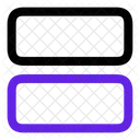 Row horizontal  Icon