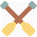 Rowing Oar Powered Icon