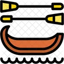 Rowing Water Sport Lake Icon