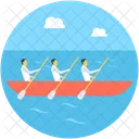 Rowing Boating Team Icon