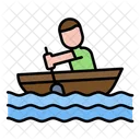 Boat Boating Canoe Icon
