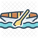 Rowing Boat Rowing Paddle Icon