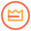 Badge Crown Premium Icon