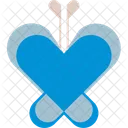 Royal blue butterfly  Icon