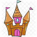 Royal Castle Queen Castle Fantasy House Symbol
