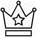 Star Crown Nobility Royal Crown Icon