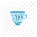 Royal Glass Tea Cup Icon