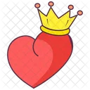 Royal Love Emperor Crown Love Crown Icon