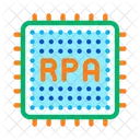 Rpa Chip Cyber Icon