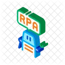 Rpa Robot  Icon