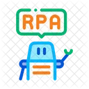 RPA-Roboter  Symbol