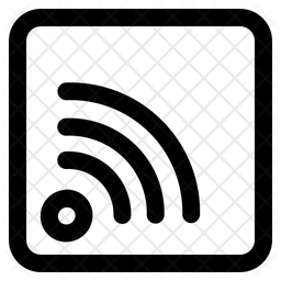 Rss Icon Of Line Style Available In Svg Png Eps Ai Icon Fonts
