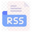 Rss Document File Symbol
