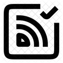Rss Connected Icon
