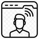 Zuhause Technologie Fernsehen Symbol