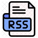 Rss File Type File Format Icon
