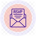 Rsvp Reponse Reponse Icône