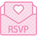 RSVP Einladung Gaste Symbol