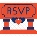 Rsvp Card Invitation Icon