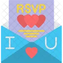 Rsvp Invitation Card Icon