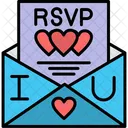 Rsvp Invitation Card Icon