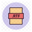 File Type Rtf File Format Icon