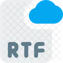 Rtf Cloud Datei Cloud Datei Datei Symbol