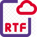 RTF 클라우드 파일  아이콘
