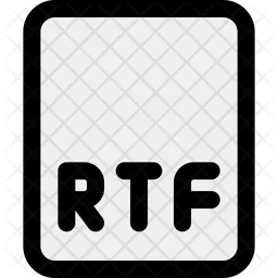 RTF-Datei  Symbol