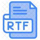 Rtf Dokument Datei Symbol