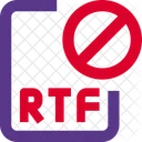 Rtf Datei Verboten Rtf Datei Verboten Datei Symbol