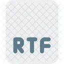 Rtf File Rtf Format Icon