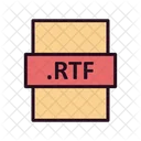 Rtf File Rtf File Format Icon