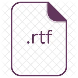 RTF  아이콘
